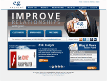 Tablet Screenshot of eginsight.com
